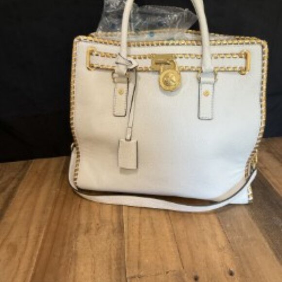 Michael Kors Hamilton Convertible Leather Tote - Picture 5 of 5